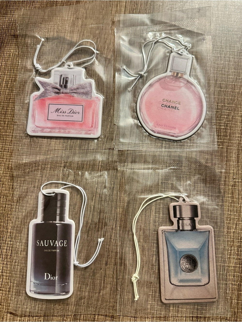 Set of 4 Luxury Car Freshies